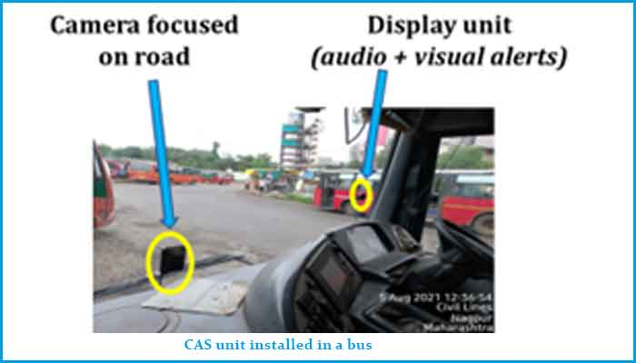 CAS Alert System Diagram