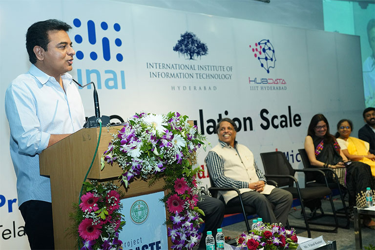 Sri K T Rama Rao Speaking
